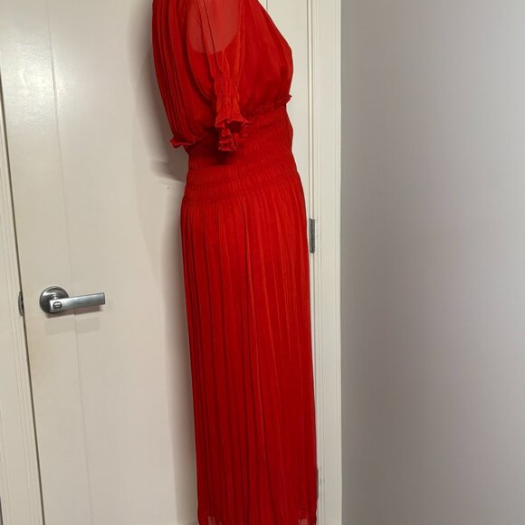Zara Red Maxi Dress - Picture 4 of 10